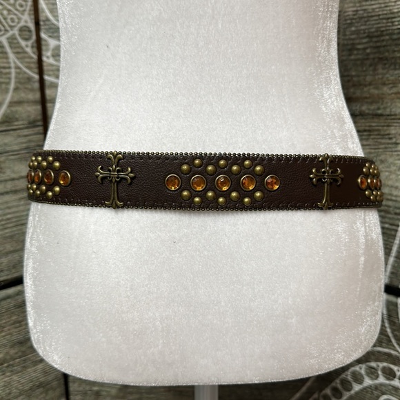 Western Style Bling Belt - Picture 2 of 2